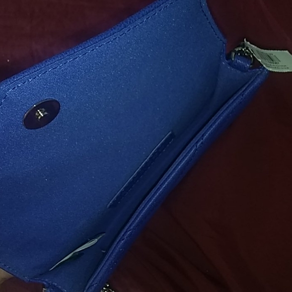 NWT Express Blue Quilted Crossbody - Picture 3 of 3